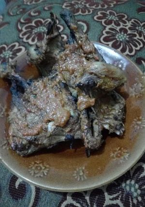 Foto resep Bebek bakar bumbu rujak
