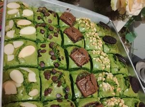 Foto resep Brownies Sekat Green Tea