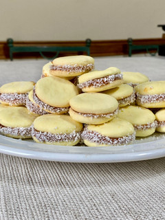 Una foto de Alfajores de maicena
