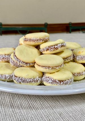 Una foto de Alfajores de maicena