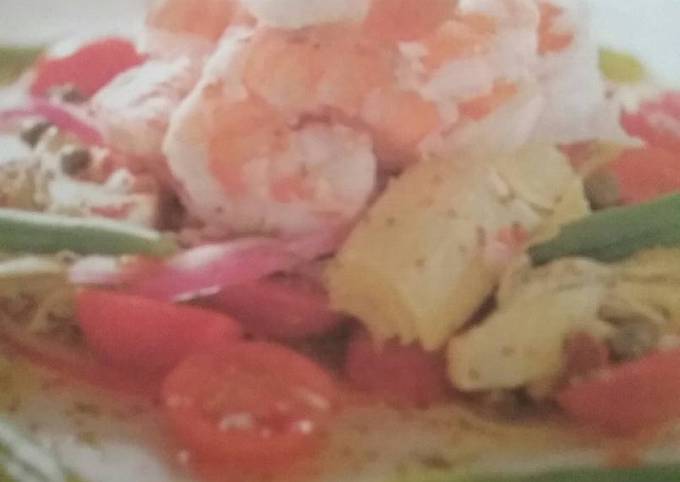 Steps to Prepare Favorite Pickled Shrimp Salad