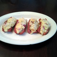 A picture of Potato Stuffed Kielbasa.
