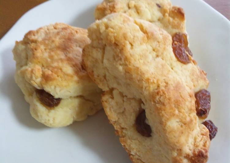 Steps to Prepare Ultimate [Egg- and Gluten-Free] Scones