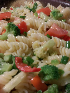 A picture of Beck's Vinaigrette Pasta Salad.