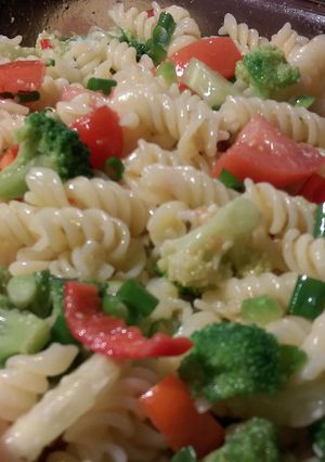 A picture of Beck's Vinaigrette Pasta Salad.