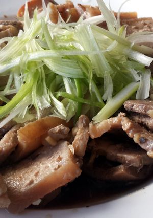 A picture of Taiwanese Pork Slices.