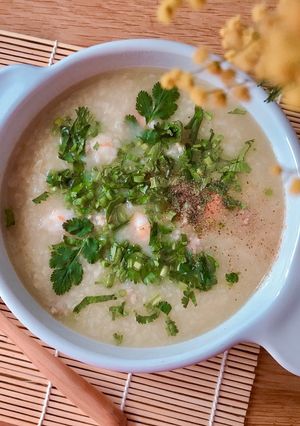 Hình của món Canh Khoai Môn Bào Nấu Tôm Thịt.