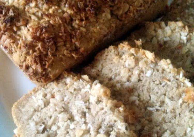 Recipe of Ultimate Vickys Coconut Crunch Loaf Cake GF DF EF SF NF