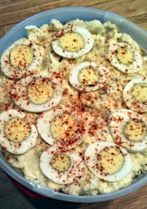 A picture of Simple potato salad.