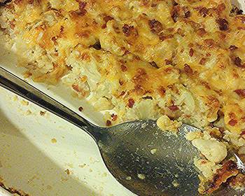Unique Cuisine Loaded Cauliflower Bake Delicious Steady