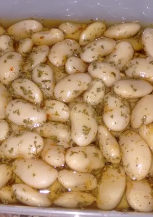 Una foto de Porotos al escabeche/ provenzal