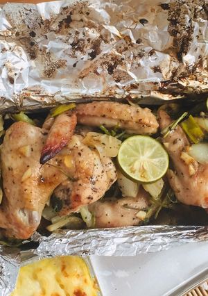 Foto resep Roasted Chicken Garlic, rasa lokal (oven tangkring)