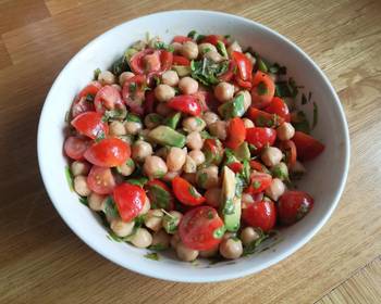 Fast Cooking Methods Avocado tabbouleh with halloumi Very Delicious