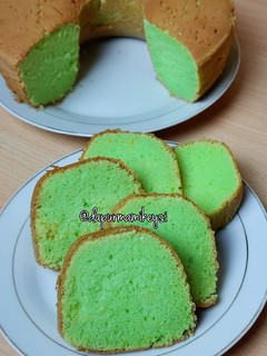 Foto resep Bolu Pandan Santan
