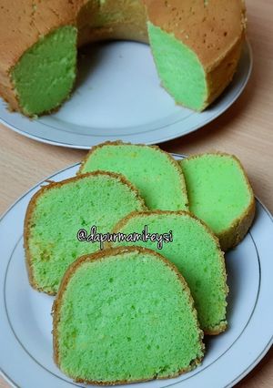 Foto resep Bolu Pandan Santan