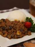 Ready in 15 Minutes! Eggplant Keema Curry