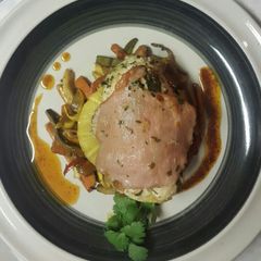 A picture of Bacon Wrapped Chicken Surprise.
