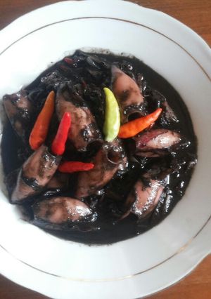 Foto resep Cumi masak hitam