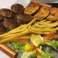 A picture of Kabab platter 😋😋.