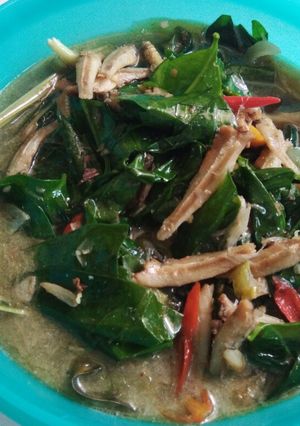 Foto resep Teri jengki kerebek daun ninjo