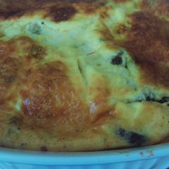 A picture of Stuffing Quiche.