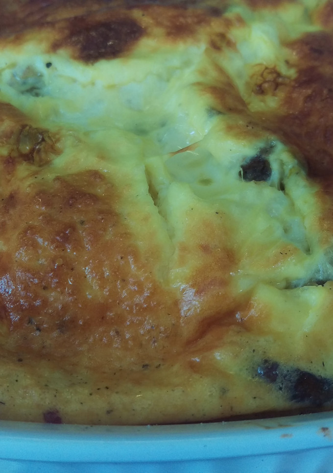 A picture of Stuffing Quiche.