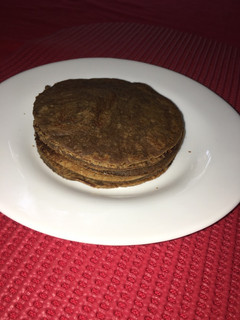 Una foto de Pancake de chocolate