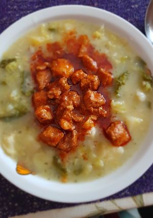 Kelkáposzta főzelék recept fotója