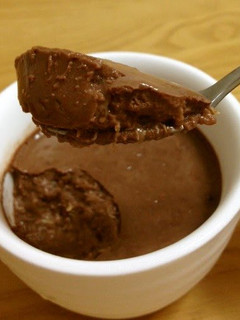 A picture of Sugar-free Banana and Cocoa Pudding.