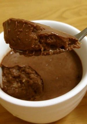 A picture of Sugar-free Banana and Cocoa Pudding.