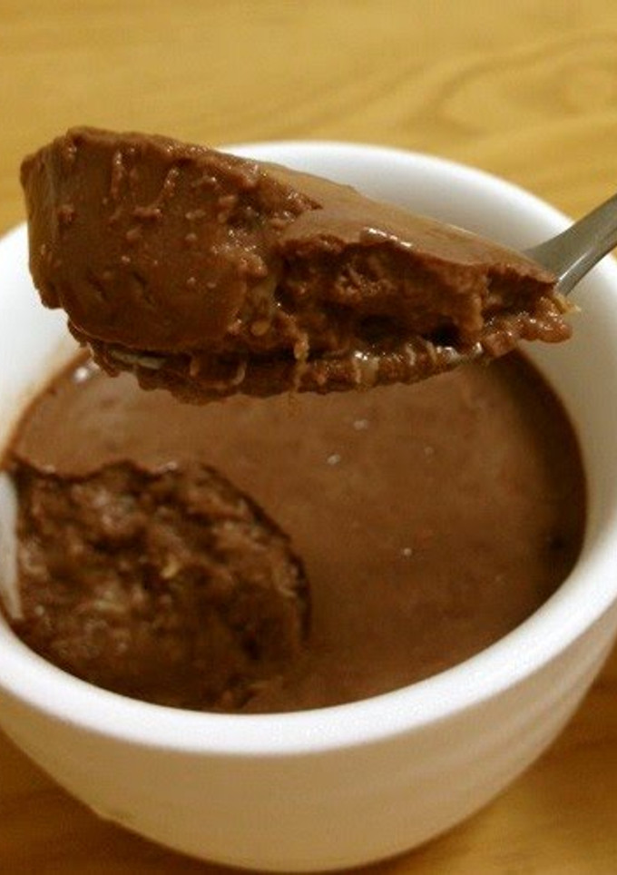 A picture of Sugar-free Banana and Cocoa Pudding.