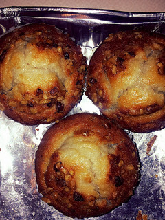A picture of Maple and Walnut Sour Cream Muffins.