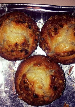 A picture of Maple and Walnut Sour Cream Muffins.
