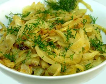 Fresh, Making Recipe Braised Fennel and Potatoes Restaurant Style