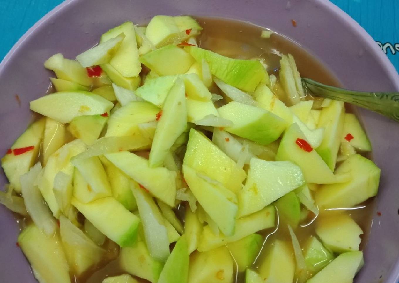 Asinan Mangga mengkal