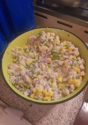 Una foto de Ensalada de cuscús