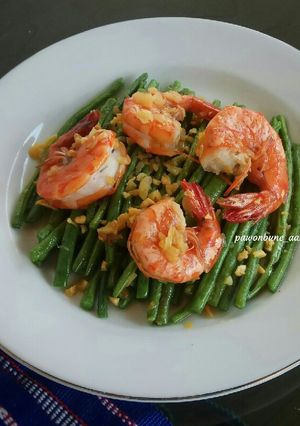 Foto resep Tumis Baby Buncis Udang