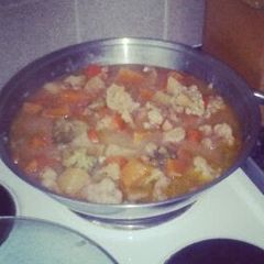 A picture of Chicken Stew.