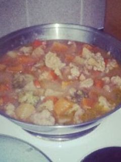 A picture of Chicken Stew.