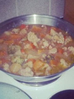 A picture of Chicken Stew.