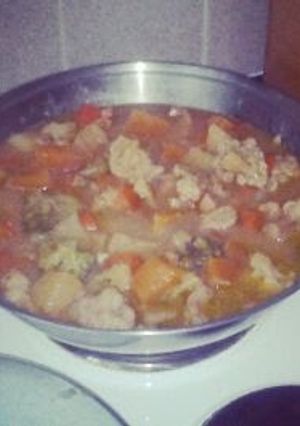 A picture of Chicken Stew.