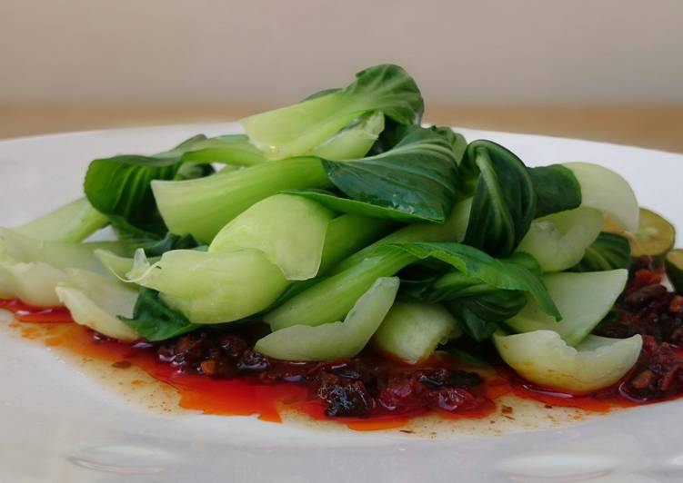 Bak Choy In Black Bean Sauce