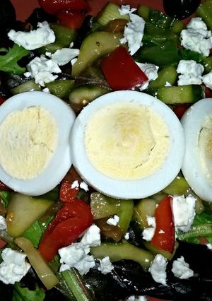 A picture of Sig's Shepherds Salad.