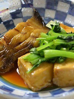 A picture of My Grandmother's Recipe for Braised Flounder.