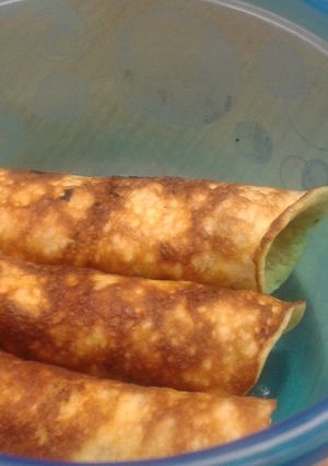 A picture of Sunbutter, Banana Pancakes.