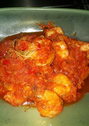 Foto resep Sambal udang
