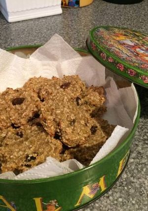A picture of 2 Ingredient Banana Cookies.