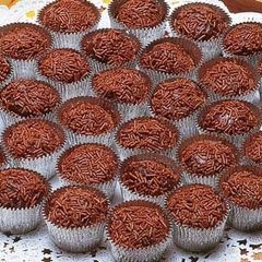 Brazilian Brigadeiro Chocolates A picture of Brazilian Brigadeiro Chocolates.