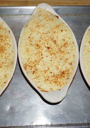 A picture of Lebanese Shepherd's Pie (Pastel de Papas Libanés) by Jon Michelena.