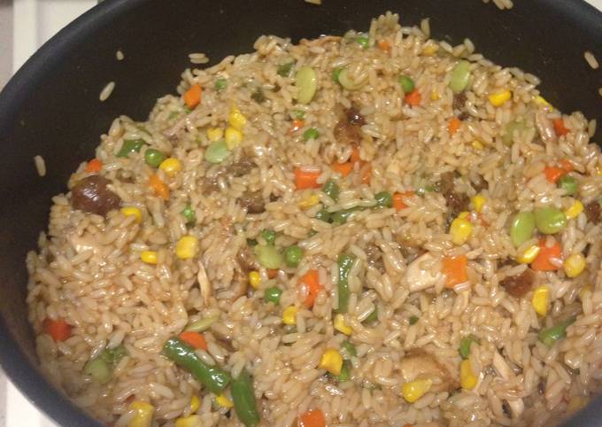 Simple Way to Prepare Favorite Mixed Stir Fry Rice